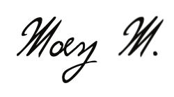 Moez Signature