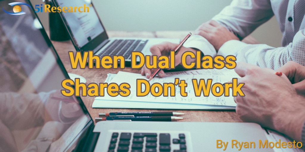 When dual class shares don't work