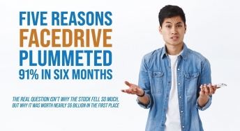 Headline image for Five reasons Facedrive plummeted 91% in six months