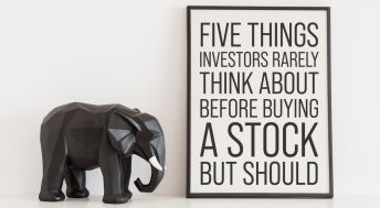 Headline image for Five Things Investors Rarely Think about Before Buying a Stock but Should