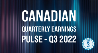 Headline image for Canadian Quarterly Earnings Pulse - Q3 2022