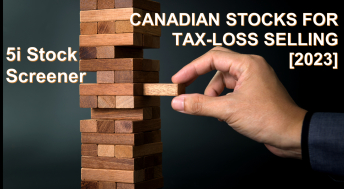 Headline image for 5i Stock Screener: Canadian Stocks for Tax-less Selling (2023)