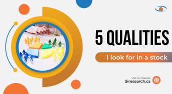 Headline image for November 2022 - The Five Qualities I Look For In a Stock