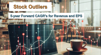 Headline image for Canadian Stock Outliers: 5-year Forward CAGR's for Revenue and EPS